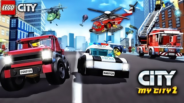 City My City 2 Police Cars Lego City Lego Video Game Pikapchik