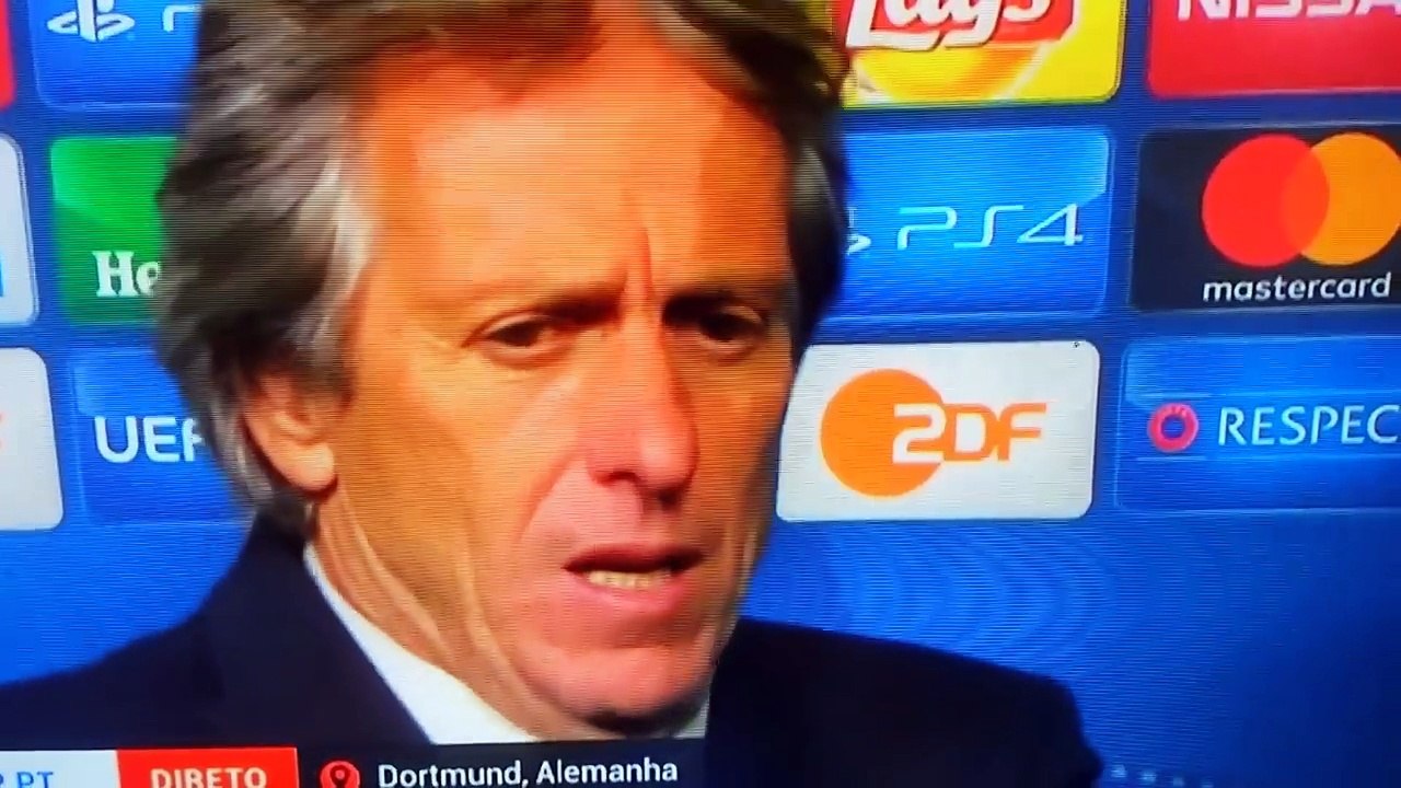 Jorge Jesus - Não temos sido bocejados pela sorte