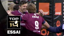 TOP 14 ‐ Essai Yann LESGOURGUES (UBB) – Bordeaux-Bègles-Paris – J10 – Saison 2016/2017