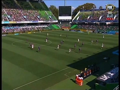 Perth Glory vs Western Sydney Wanderers 2-2 Goal Nicolas Martinez (06_11_2016) A-League