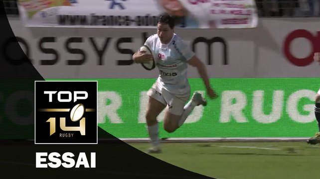 TOP 14 ‐ Essai Henry CHAVANCY (R92) – Racing 92-Montpellier – J10 – Saison 2016/2017