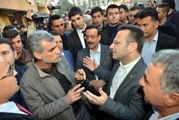 Diyarbakır Vali Aksoy, Patlamadan Zarar Gören Vatandaşları Ziyaret Etti