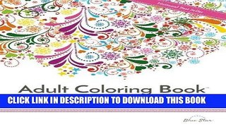 Best Seller Adult Coloring Book: Stress Relieving Patterns Free Read
