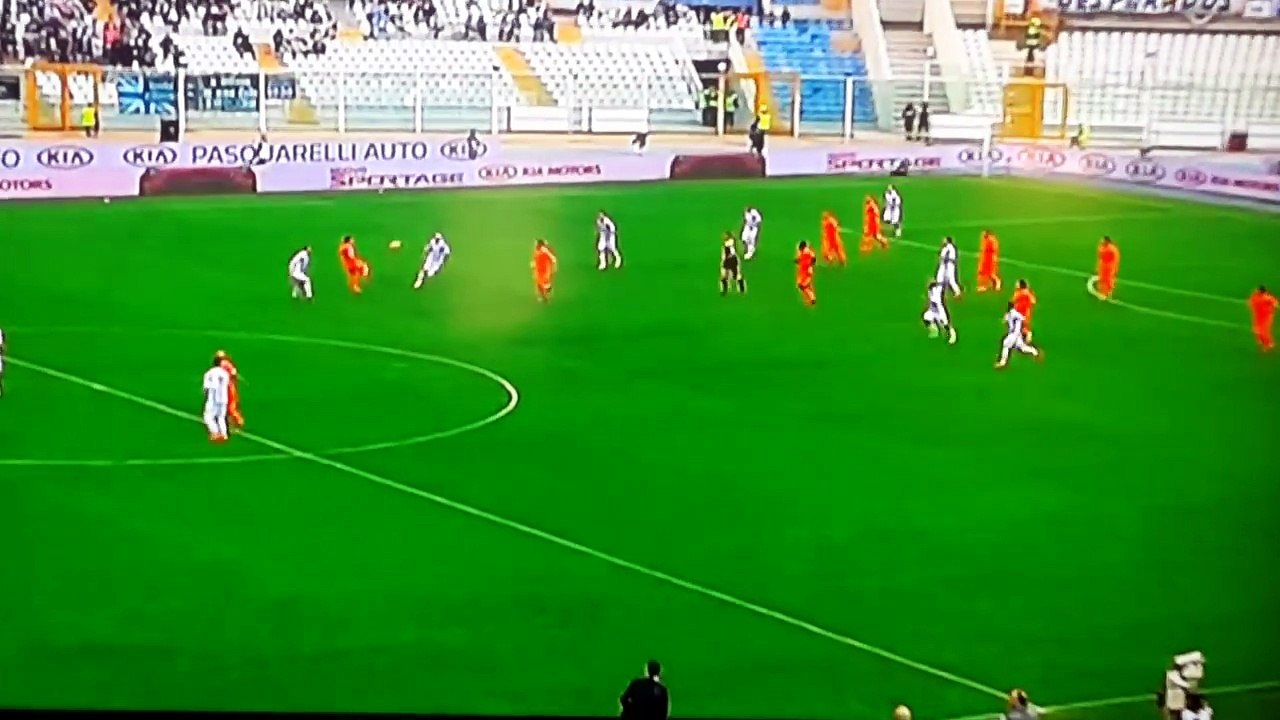 Pescara vs Empoli 0-1 MACCARONE GOAL 06-11-2016
