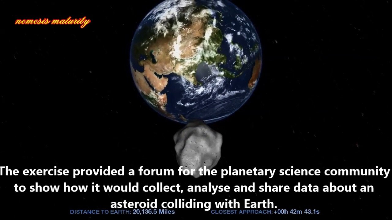 NASA and FEMA Prepare for Asteroid Impact with Emergency Planning Exercise.