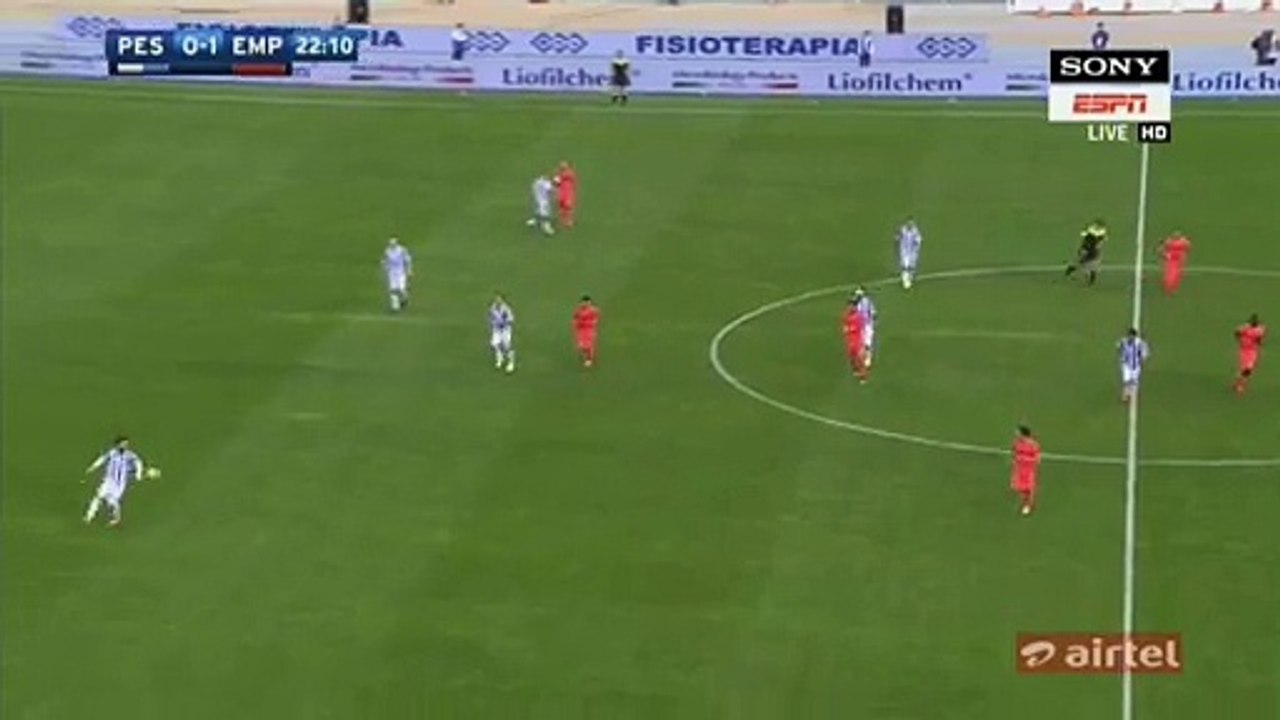 0-2 Manuel Pucciarelli Goal HD - Pescara 0-2 Empoli - 06.11.2016 HD