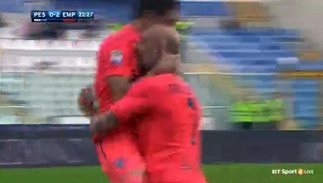0-2 Manuel Pucciarelli Goal HD Pescara 0 - 2 Empoli 06.11.2016