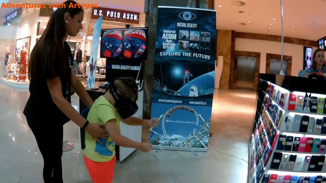 MINECRAFT и американские горки ВИРТУАЛЬНАЯ РЕАЛЬНОСТЬ VR