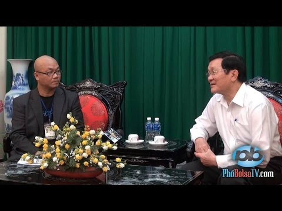 Phỏng vấn Chủ tịch nhà nước Việt Nam Trương Tấn Sang