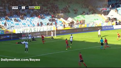 Roni Goal HD - Rizespor 2-2 Adanaspor AS - 06-11-2016