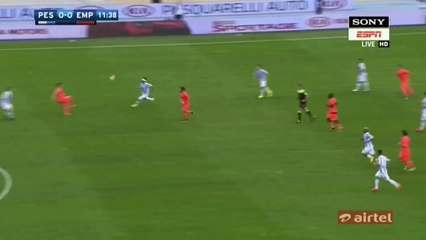 Massimo Maccarone Goal HD - Pescara 0-1 Empoli - 06.11.2016 HD