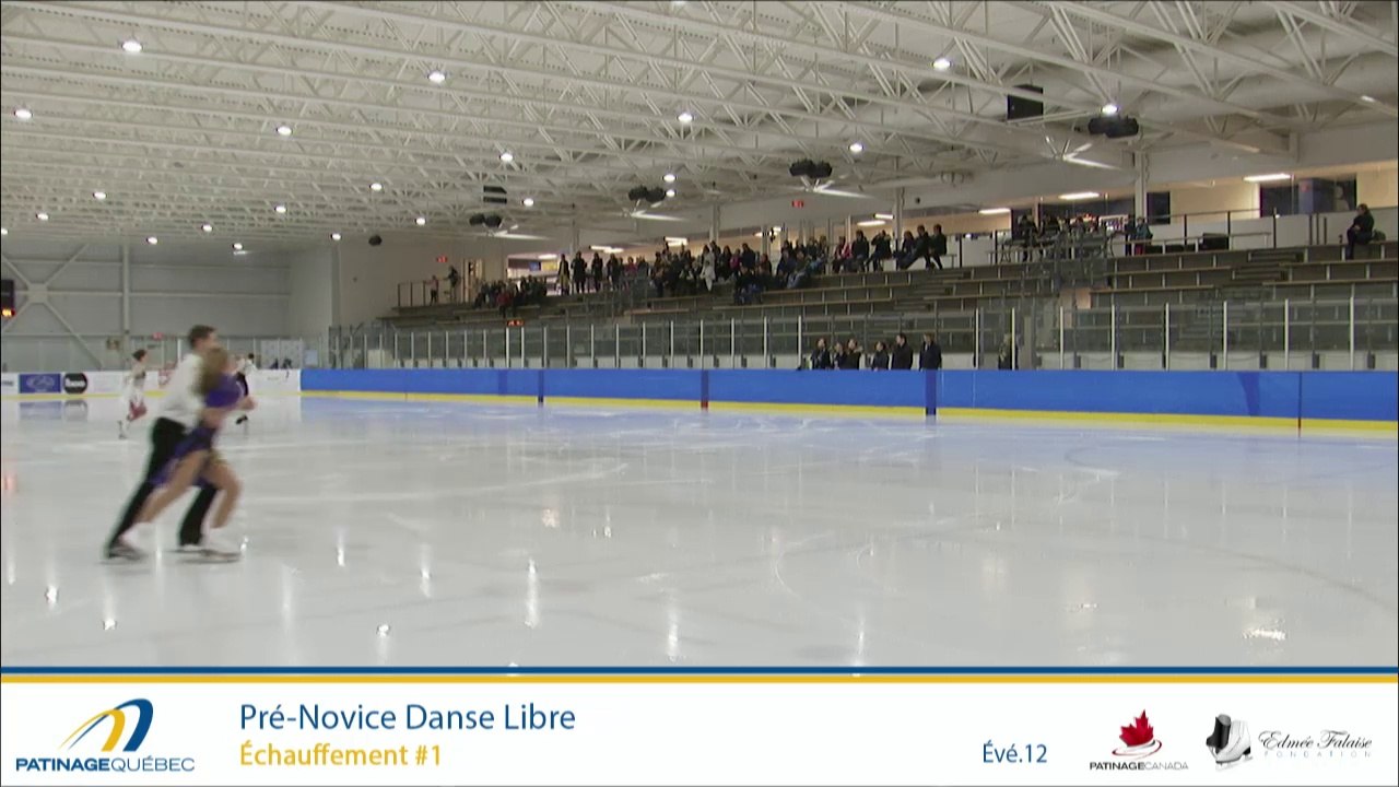Championnats "A" de la section Québec 2017 - Glace 4 Pré-Novice Danse libre