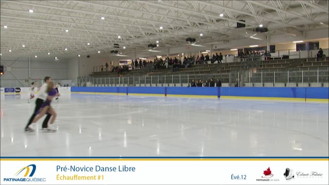 Championnats A de la section Québec 2017 - Glace 4 Pré-Novice Danse libre