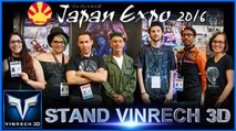 JAPAN EXPO 2016 stand VINRECH 3D