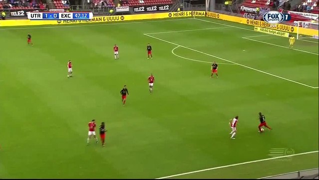 Yassin Ayoub Goal Holland Eredivisie - 06.11.2016 FC Utrecht 1-0 SBV Excelsior