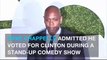 Comedian Dave Chappelle doesn’t ‘feel good’ about voting for Clinton