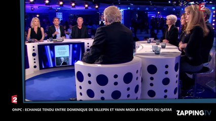 ONPC : Cuisiné sur ses relations avec le Qatar, Dominique De Villepin perd patience face à Yann Moix (vidéo)