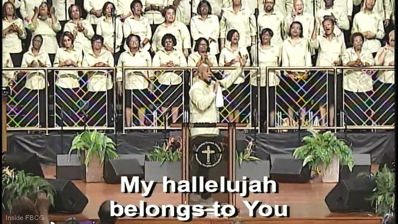 "You Deserve It" (My hallelujah belongs to You) Anthony Brown & United Voices Choir