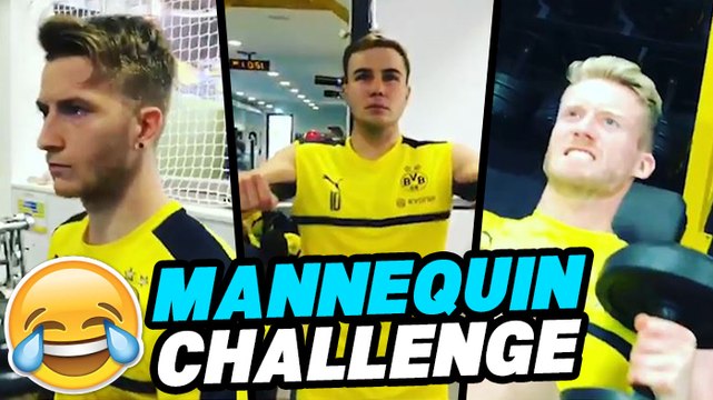 Le Mannequin Challenge amusant du Borussia Dortmund
