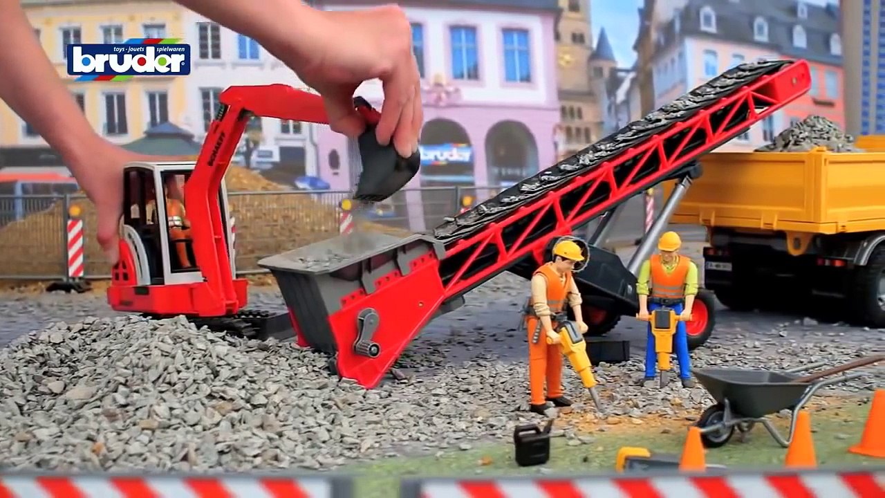 Toys cars for kids. Toys for children. Cartoon about cars .Tractor, Jeep . Working machines