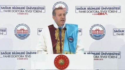 Cumhurbaşkanı Erdoğan Sağlık Bilimleri Üniversitesi'nde Konuştu 2