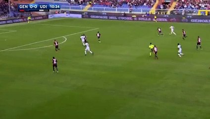 0-1 Cyril Thereau Goal HD Genoa 0 - 1 Udinese 06.11.2016