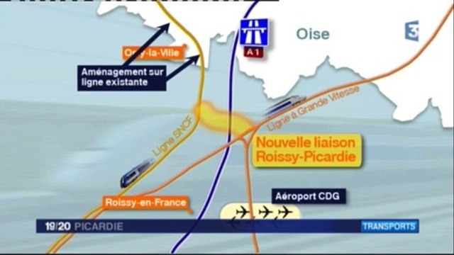 20161021-F3Pic-19-20-Picardie-Le barreau SNCF Creil-Roissy reporté à 2030