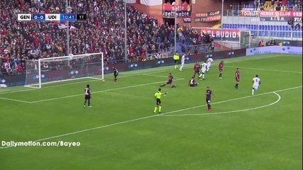 Cyril Thereau Goal HD - Genoa 0-1 Udinese - 06-11-2016