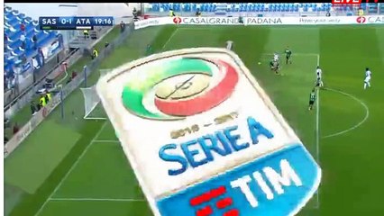Goal HD  Alejandro Gomez - Sassuolo	0-1	Atalanta 06.11.2016