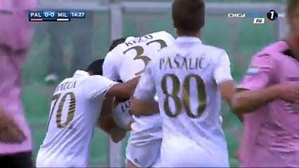 Suso Goal HD - Palermo 0-1 AC Milan - 06-11-2016