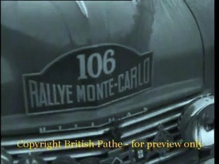 1950 Monte Carlo Rally