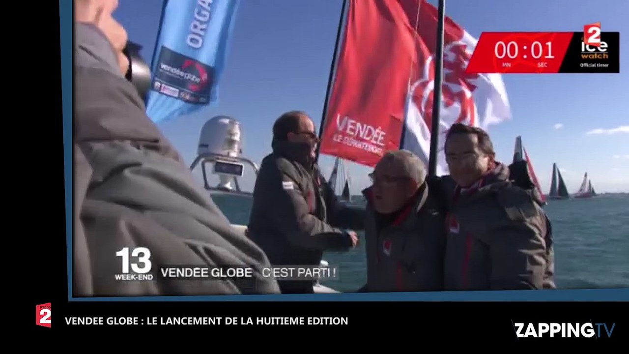 Vendée Globe : Lancement de la huitième édition du tour du monde à la voile (vidéo)
