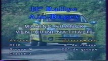 Rallye National Ain-Bugey COMATEL 2002 #1  Equipage Franck MAHINC - Nathalie Venturini [Rétro Rallye]