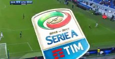 Andrea Conti Goal HD - Sassuolo 0-2 Atalanta 06.11.2016
