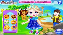  Elsa Safari Slacking - Disney Princes Elsa Games for Girls  #Kidsgames #Barbiegames