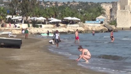 Konuk Üniversite Öğrencilerinin Deniz Keyfi