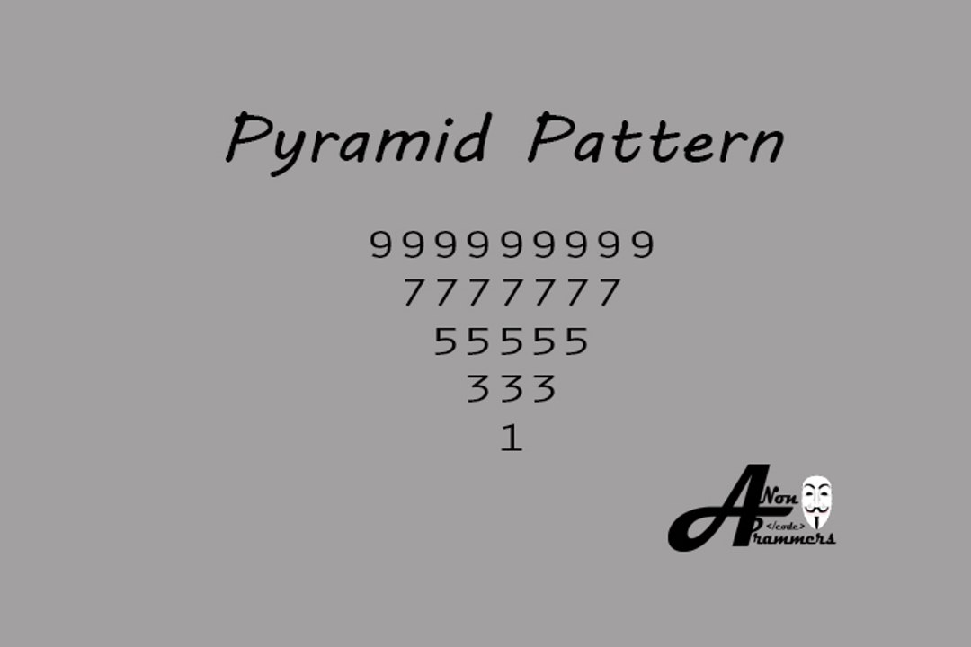 Pyramid Pattern C++#54