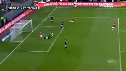 Wouter Weghorst Second Goal HD - AZ Alkmaar 2-2 Ajax 06.11.2016 HD