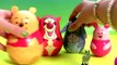 Winnie the Pooh Stacking Cups Surprise Eggs Nesting Toys with Tigger Eeyore Piglet Play Doh Magiclip