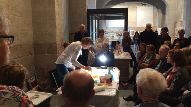 L'aquarelle à l'honneur à la Halle-au-Blé