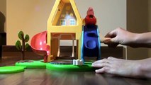 Peppa Pig Weebles Wind & Wobble Playhouse Toy Review | Peppa Wutz Spielzeug