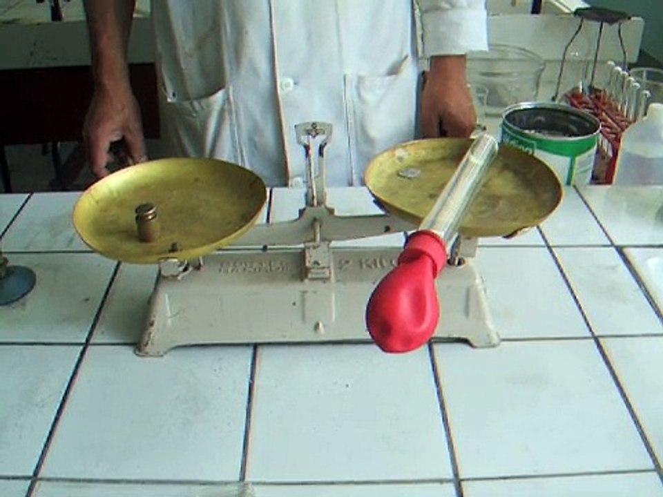 Conservation masse réaction Fe+S