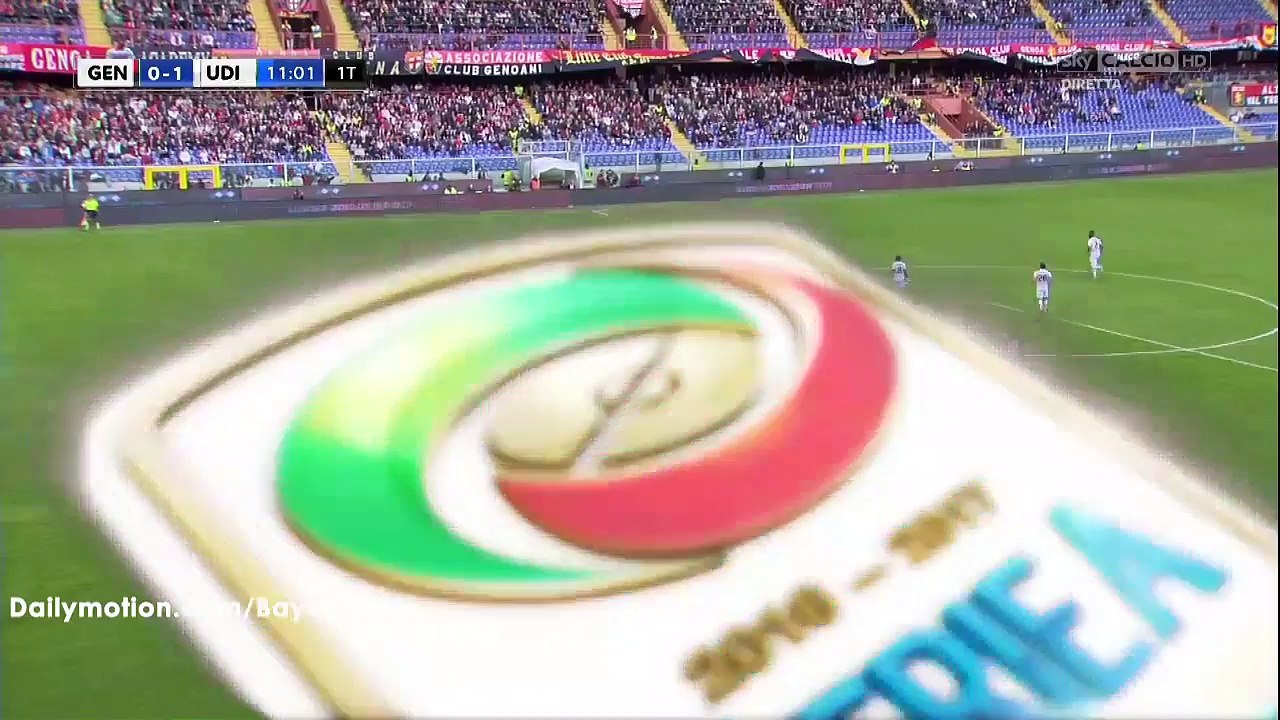 All Goals HD - Genoa 1-1 Udinese - 06-11-2016