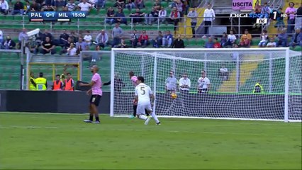 All Goals HD - Palermo 1-2 AC Milan - 06-11-2016