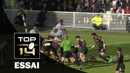 TOP 14 ‐ Essai 2 Jérémie MAUROUARD (SR) – La Rochelle-Pau – J10 – Saison 2016/2017