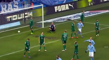 Malmö FF vs Hammarby 3-0 Jo Inge Berget Goal Allsvenscan  06-11-2016 (HD)