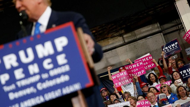 Трамп дышит в спину Клинтон