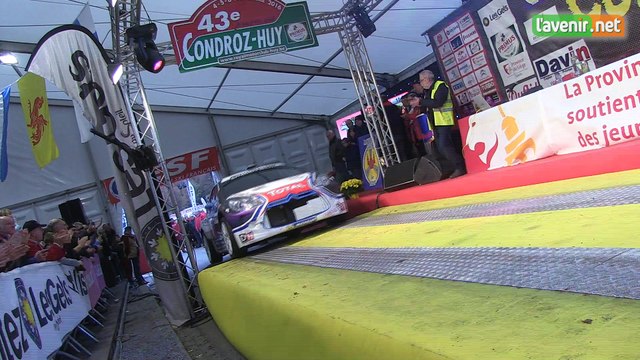 Champagne pour Craig Breen au rallye du Condroz