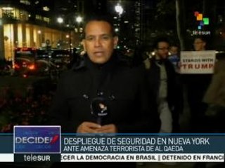 Despliegan en EEUU operativo de seguridad ante amenaza de Al-Qaeda