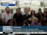 Túpac Amaru acusa al gob. de Argentina de hostigamiento